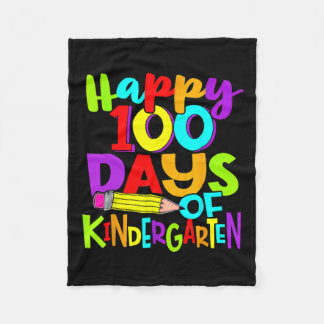 Manta Polar Feliz 100° Día De La Infancia 100 Días De Escuela