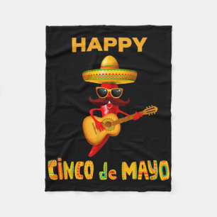 Manta Polar Feliz Cinco De Mayo Por Disfraz De Fiesta Mexicana