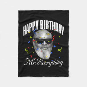 Manta Polar Feliz cumpleaños señor todo rendimiento hombre 