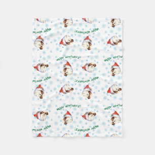 Manta Polar Feliz cumpleaños Shih Tzu Fleece Blanket