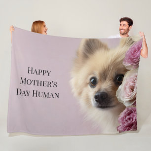 Manta Polar Feliz Día de la Madre Humano