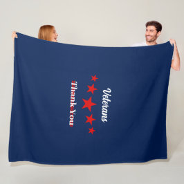 Manta Polar Feliz Día de los Veteranos