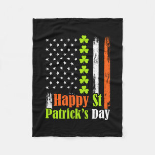 Manta Polar Feliz Día de San Patricio