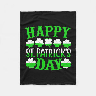 Manta Polar Feliz Día de San Patricio