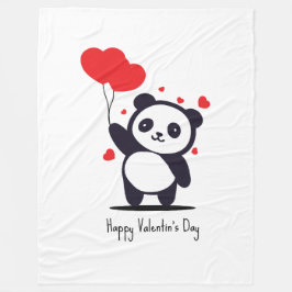 Manta Polar feliz Día de San Valentín