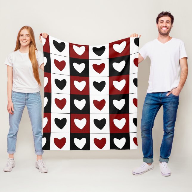 Manta Polar Feliz Día de San Valentín (In situ)