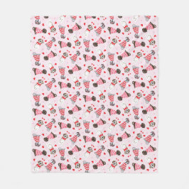 Manta Polar Feliz Día de San Valentín grandes perros daneses