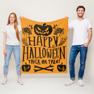 Manta Polar Feliz Halloween