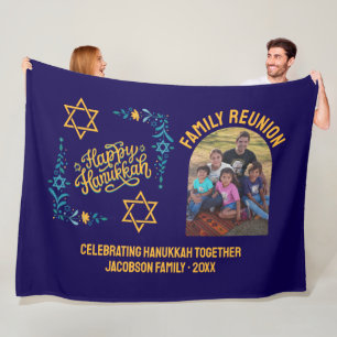 Manta Polar FELIZ HANUKKAH Chanukah
