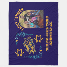 Manta Polar FELIZ HANUKKAH Chanukah