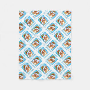 Manta Polar Feliz Howlidays Toller