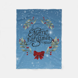 Manta Polar Feliz Navidad