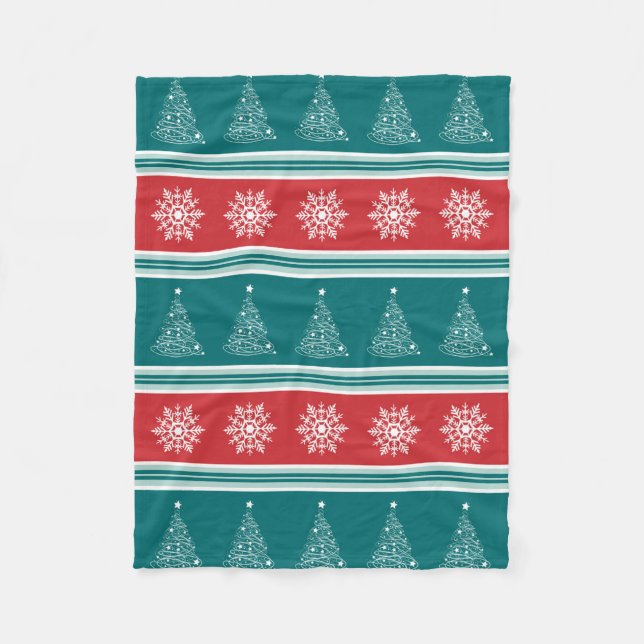 Manta Polar Feliz Navidad (Anverso)