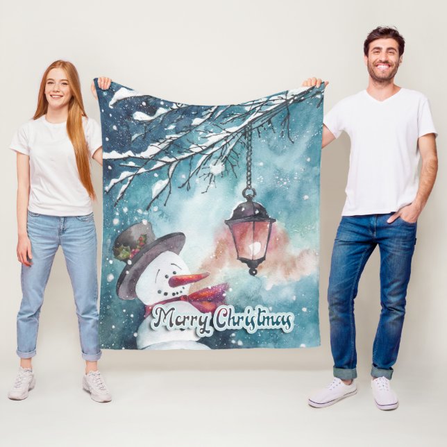 Manta Polar Feliz Navidad (In situ)