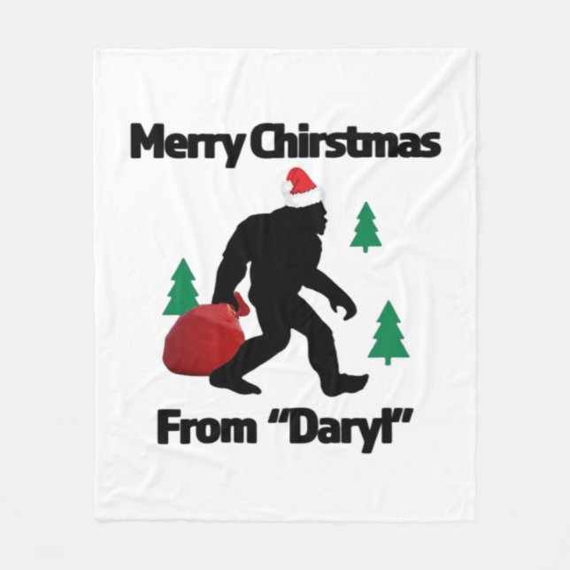 Manta Polar Feliz Navidad (Anverso)