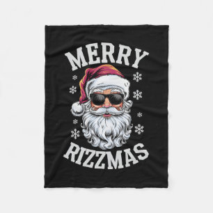 Manta Polar Feliz Navidad a los graciosos Navidades de Santa C