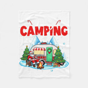 Manta Polar Feliz Navidad Camping Santa Fuera Partido Deportiv