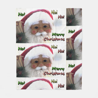 Manta Polar Feliz Navidad Santa Claus