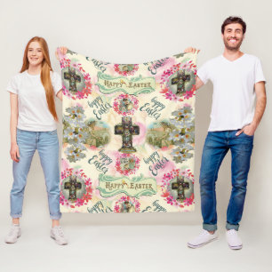 Manta Polar Feliz Pascua Jesús Reanudación Ángel Wreats