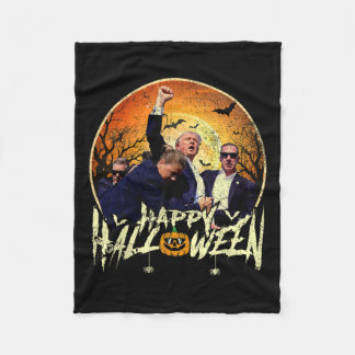 Manta Polar Feliz triunfo de Trump en Halloween 2024