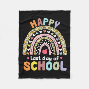 Manta Polar Feliz Último Día De Graduación Escolar De Estudian