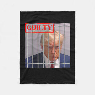 Manta Polar Felon Donald Trump (culpable) lo encerró en prisió