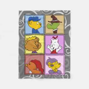 Manta Polar Ferald and Pals Fleece Blanket