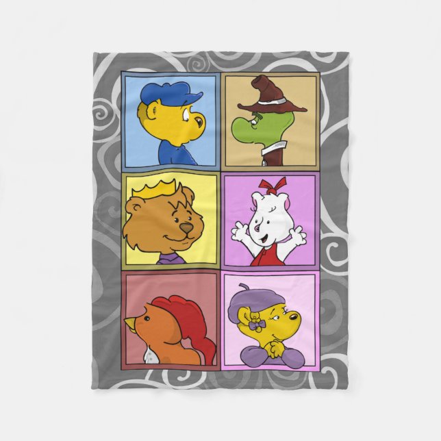 Manta Polar Ferald and Pals Fleece Blanket (Anverso)