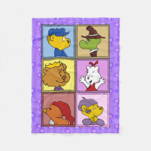 Manta Polar Ferald and Pals Fleece Blanket