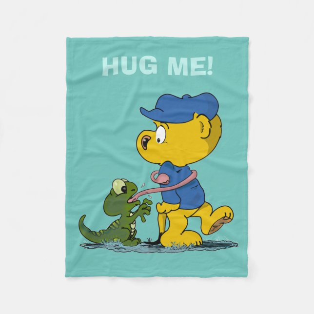 Manta Polar Ferald y el bizcocho (Anverso)