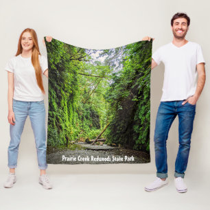 Manta Polar Fern Canyon Green Walls en el Parque Nacional de l