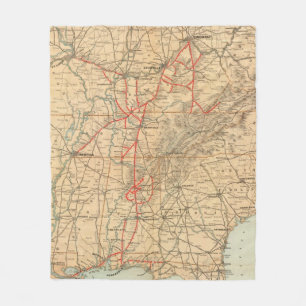 Manta Polar Ferrocarril de Louisville y de Nashville