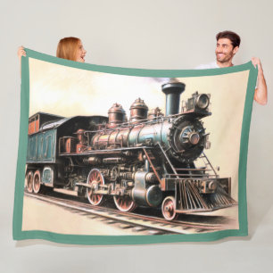 Manta Polar Ferromodelista de Locomotora Antigua