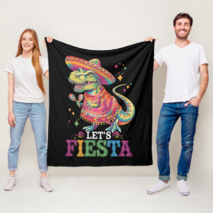 Manta Polar Festejemos Cinco De Mayo T Rex Dinosaurio
