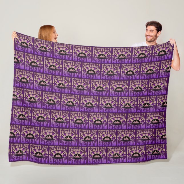 Manta Polar Festival Dreaming Retro Brown-Mauve (In situ)