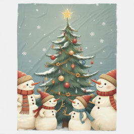 Manta Polar Festive Snowman Family Christmas Collection