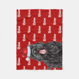 Manta Polar Festividad de los Navidades de los nombres de perr