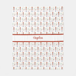 Manta Polar Festividad de música de ballet nucracker personali