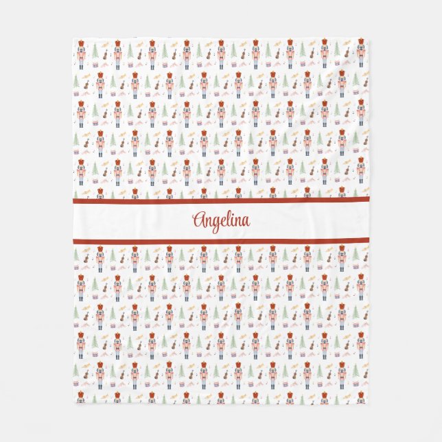 Manta Polar Festividad de música de ballet nucracker personali (Anverso)