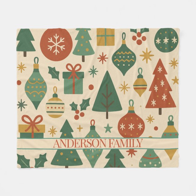 Manta Polar Festividad moderna de mediados del siglo XX (Frente (Horizontal))