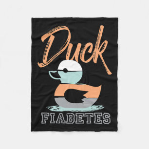 Manta Polar Fiabetes de pato