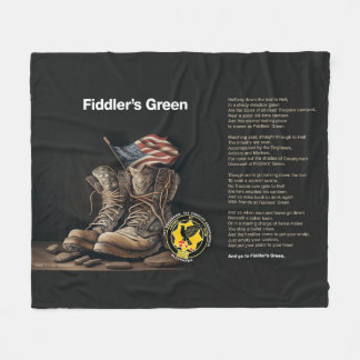 Manta Polar Fiddlers Green Fleece Blanket