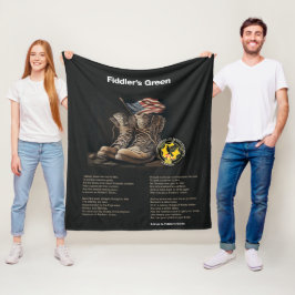 Manta Polar Fiddlers Green Fleece Blanket