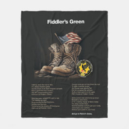 Manta Polar Fiddlers Green Fleece Blanket