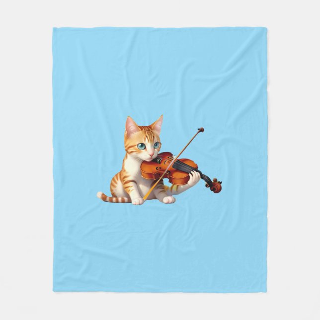 Manta Polar Fidel Kitty (Anverso)