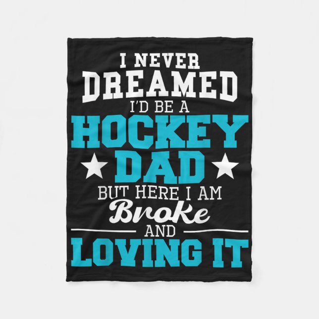 Manta Polar Field Hockey Dad - Funny Field Hockey Player Hocke (Anverso)