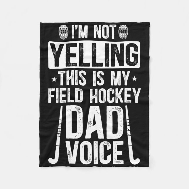 Manta Polar Field Hockey Dad Voice Dad Of A Field Hockey Playe (Anverso)