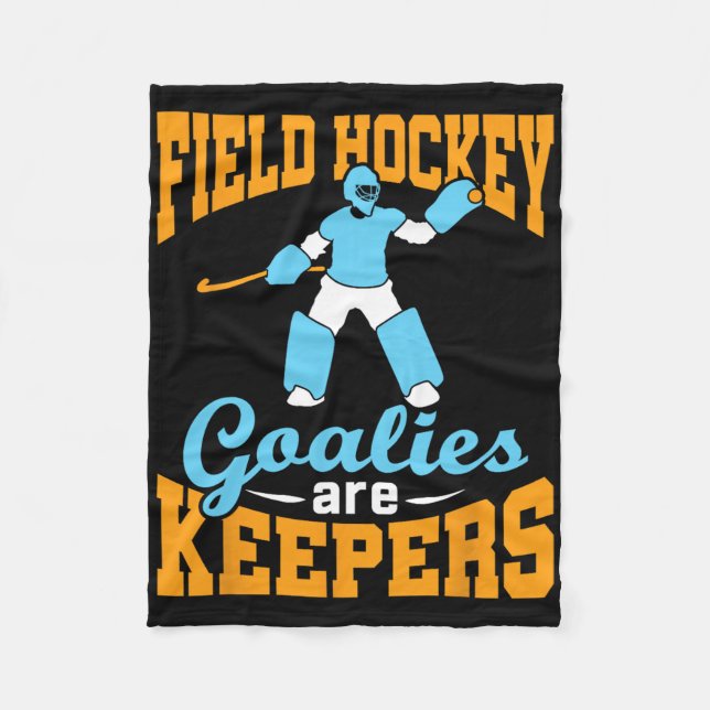 Manta Polar Field Hockey Goalie Goalkeeper Pun Goalies Are Kee (Anverso)