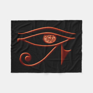Manta Polar Fiery Ojo De Horus Fleece Blanket