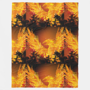 Manta Polar Fiery Phoenix Blanket